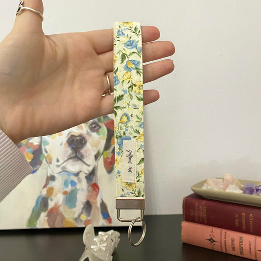 The Grandma's Garden Wristlet Keychain
