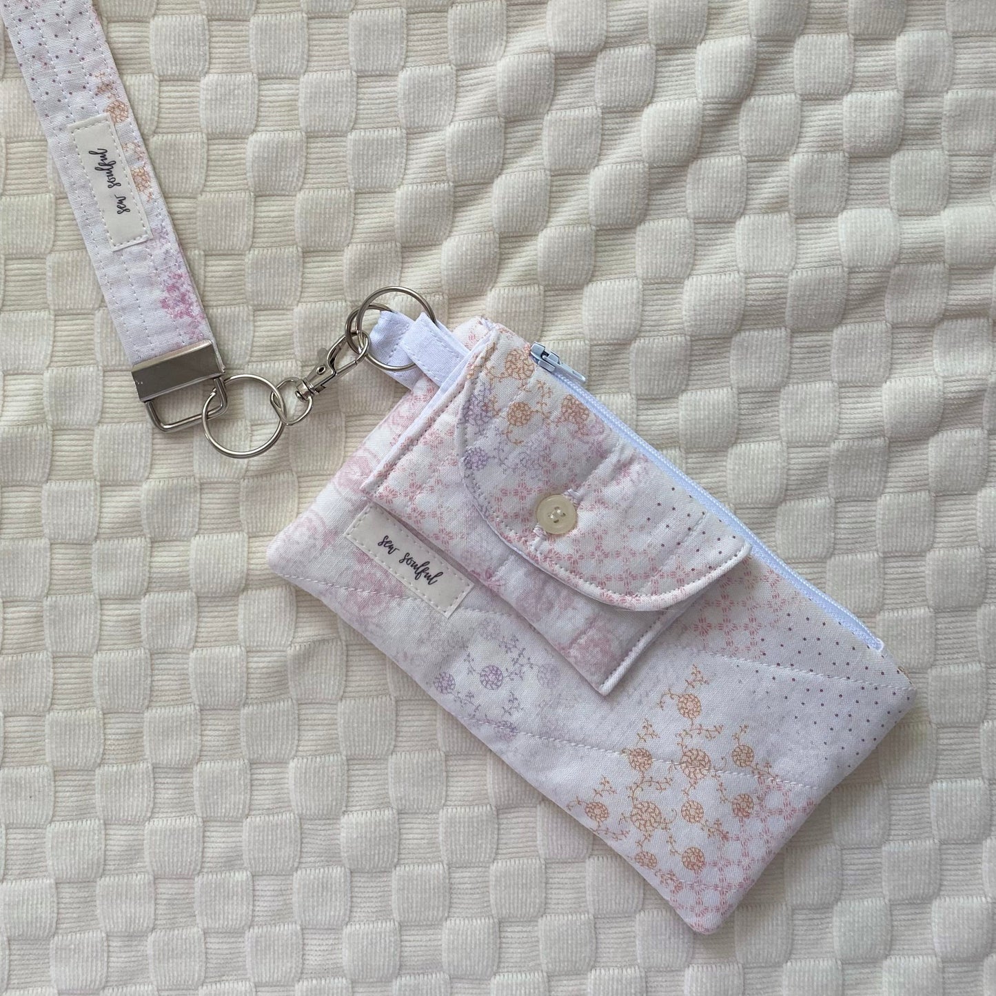 The Marigold Small Wallet Keychain