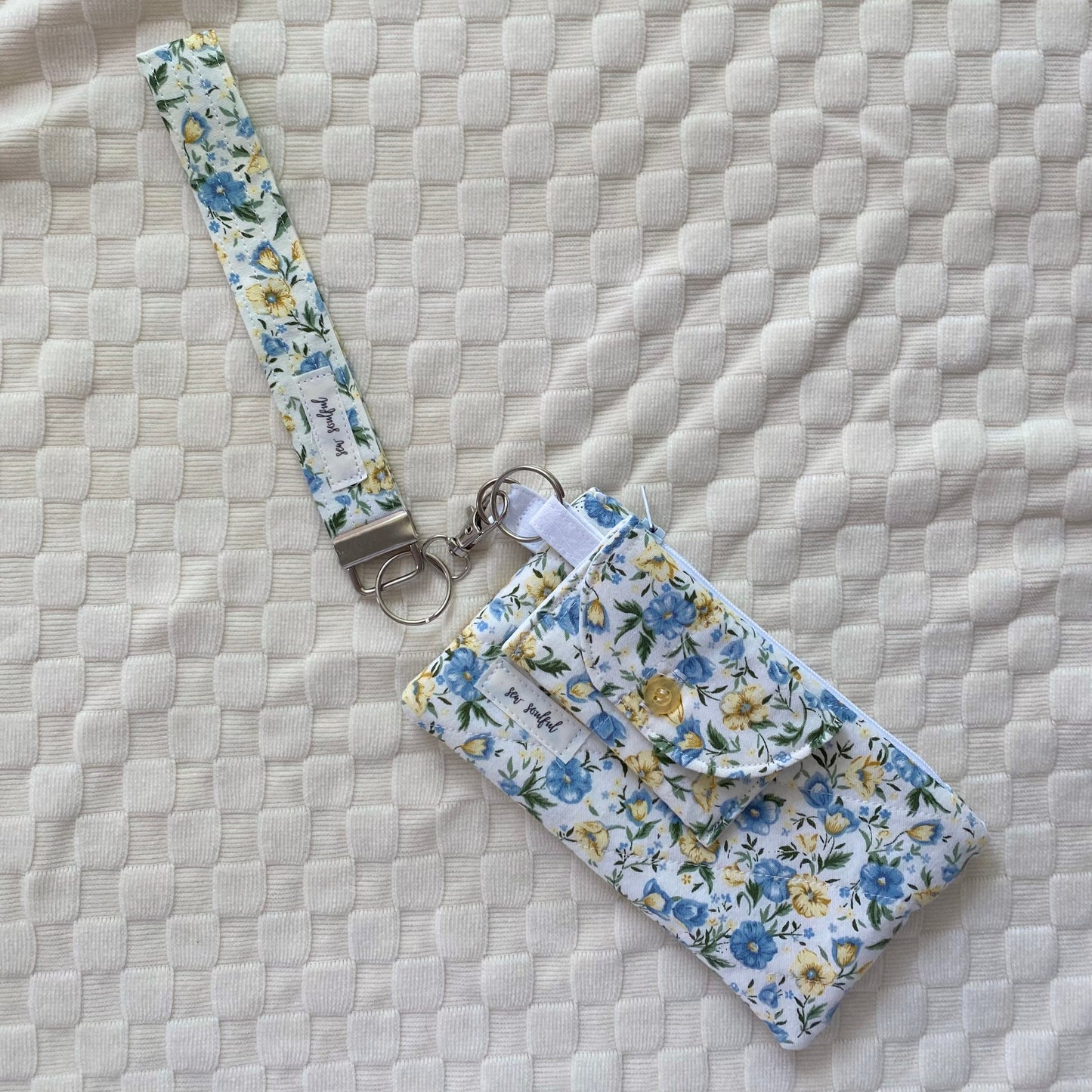 The Grandma's Garden Wristlet Keychain