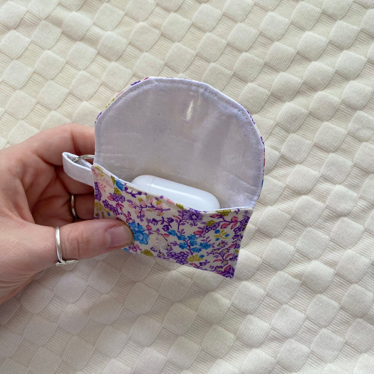 The Secret Garden Purple AirPods Case