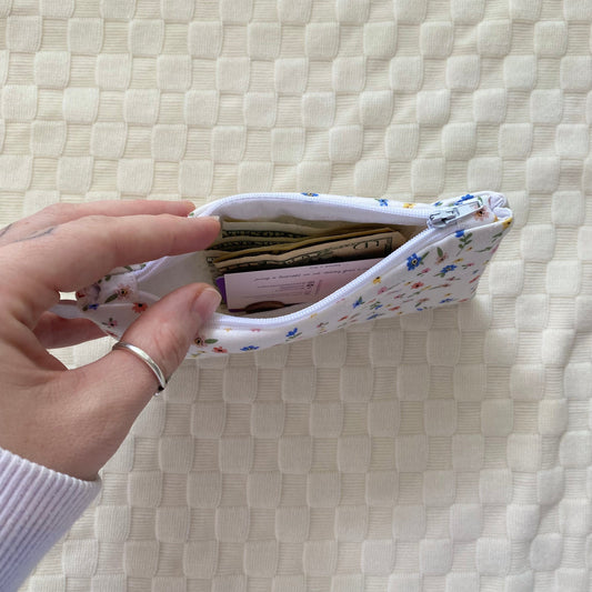 The Floral Meadow Small Wallet Keychain