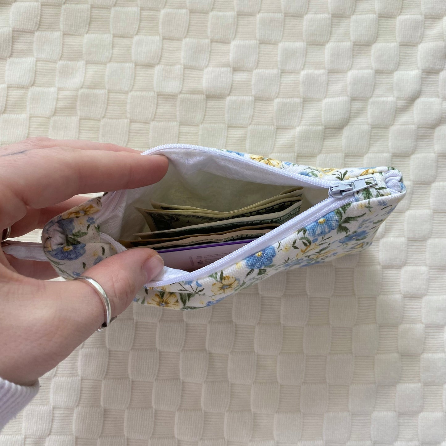 The Grandma's Garden Small Wallet Keychain