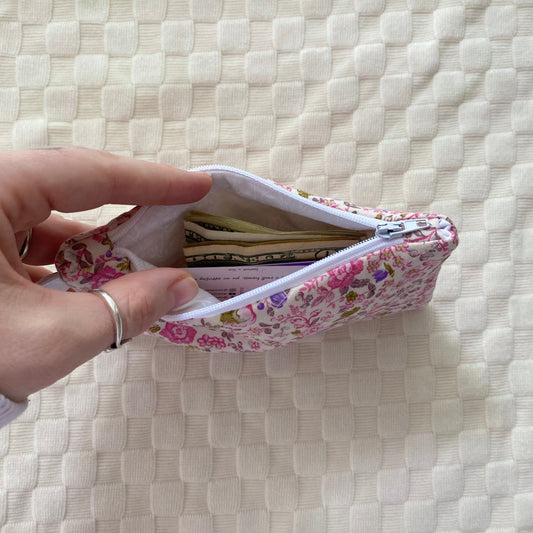 The Secret Garden Pink Small Wallet Keychain