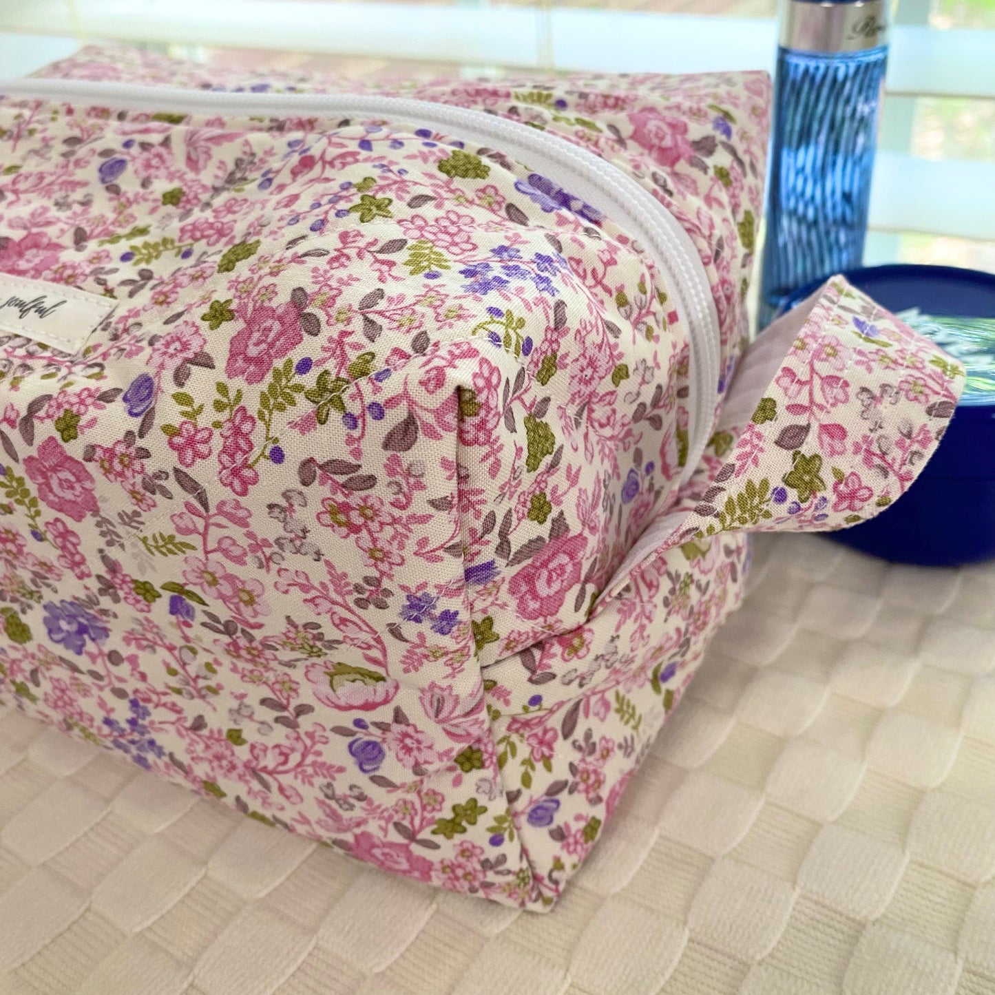 The Secret Garden Pink Makeup Bag