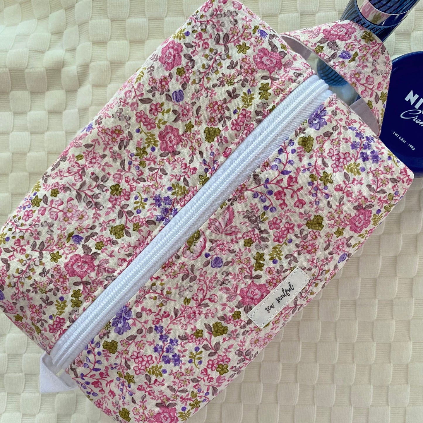 The Secret Garden Pink Makeup Bag
