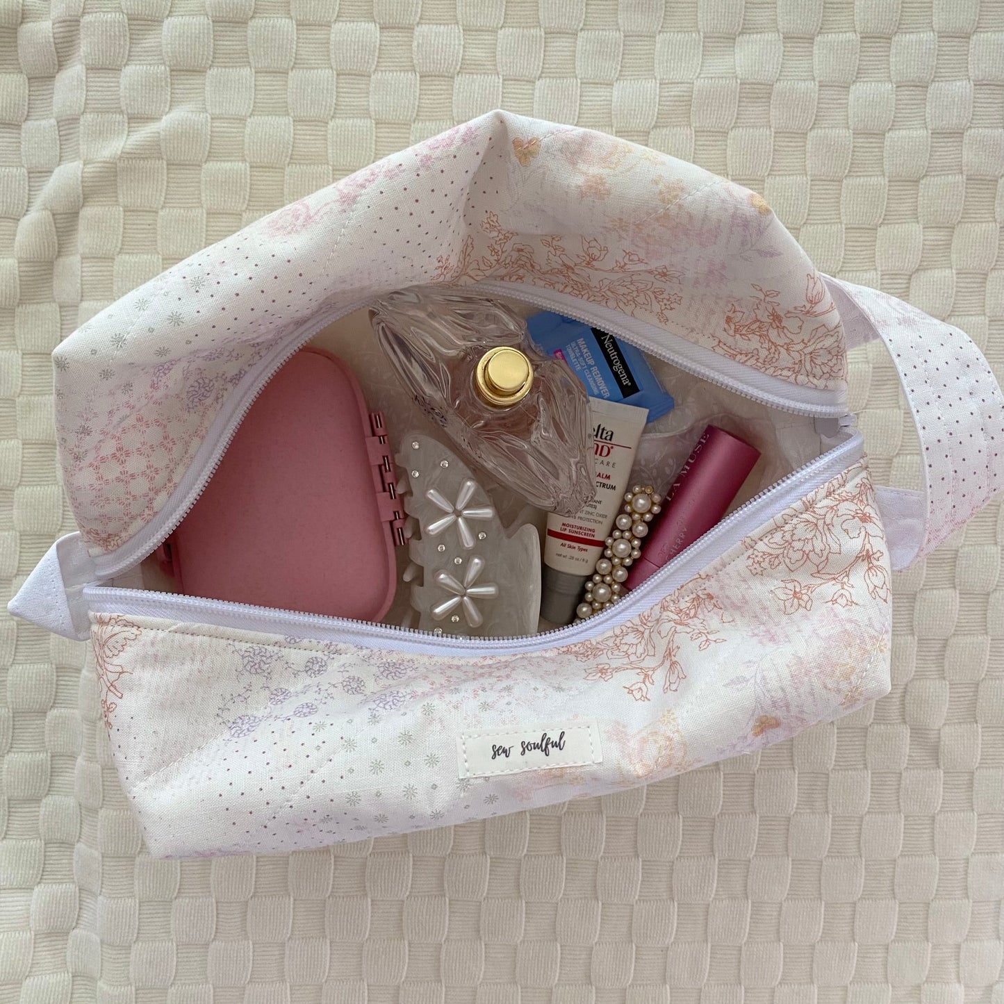 The Marigold Makeup Bag