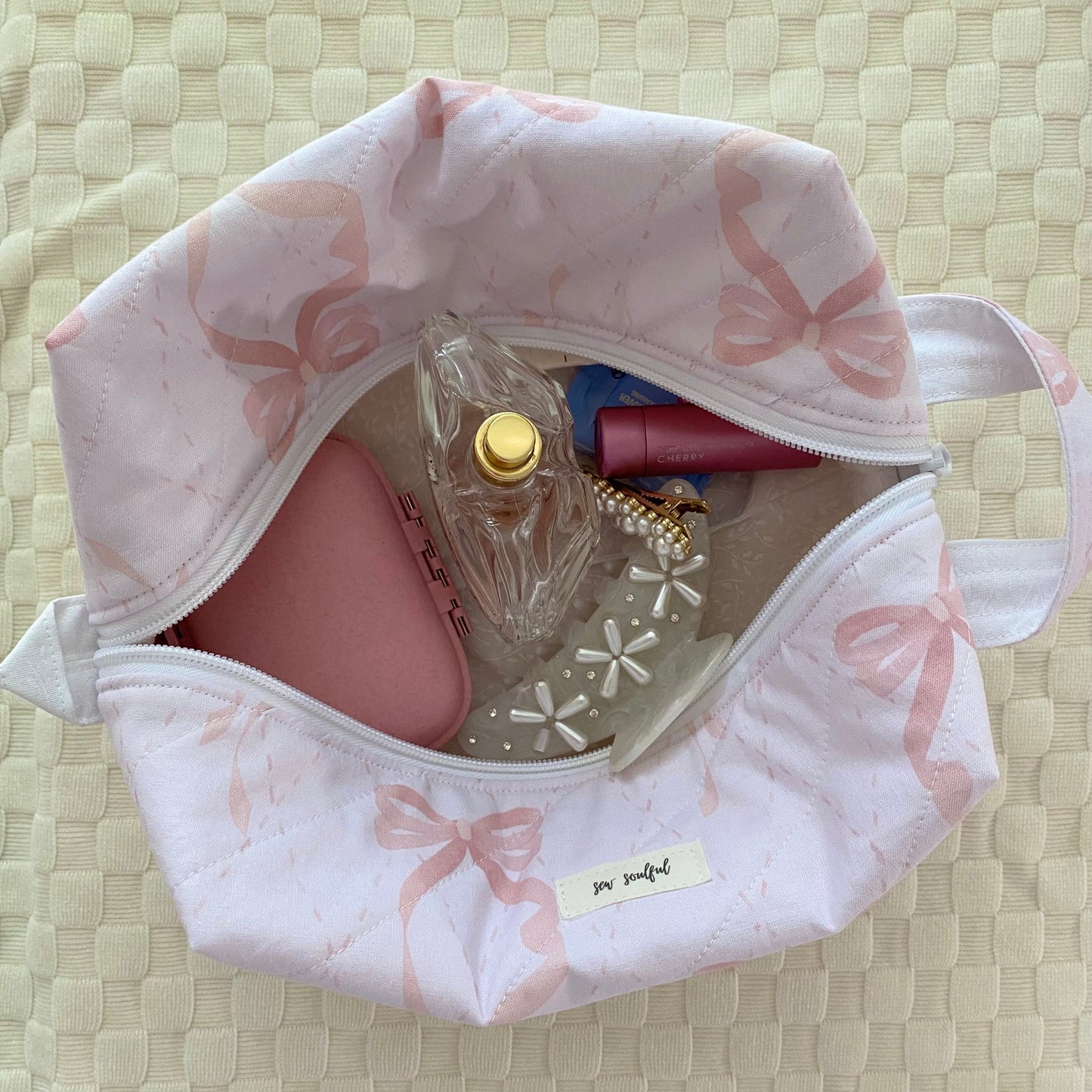 The Bow-Peep Makeup Bag