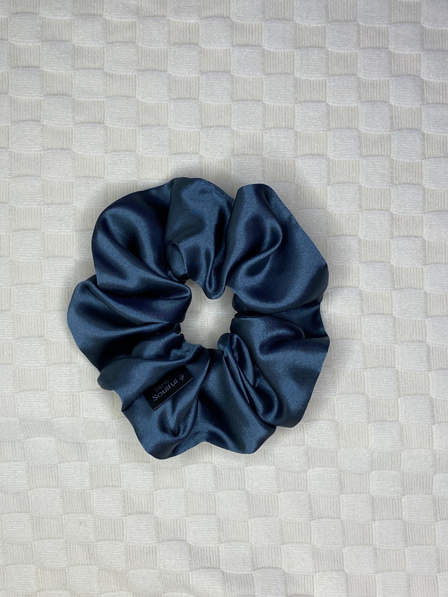 The Flagstone Satin Scrunchie