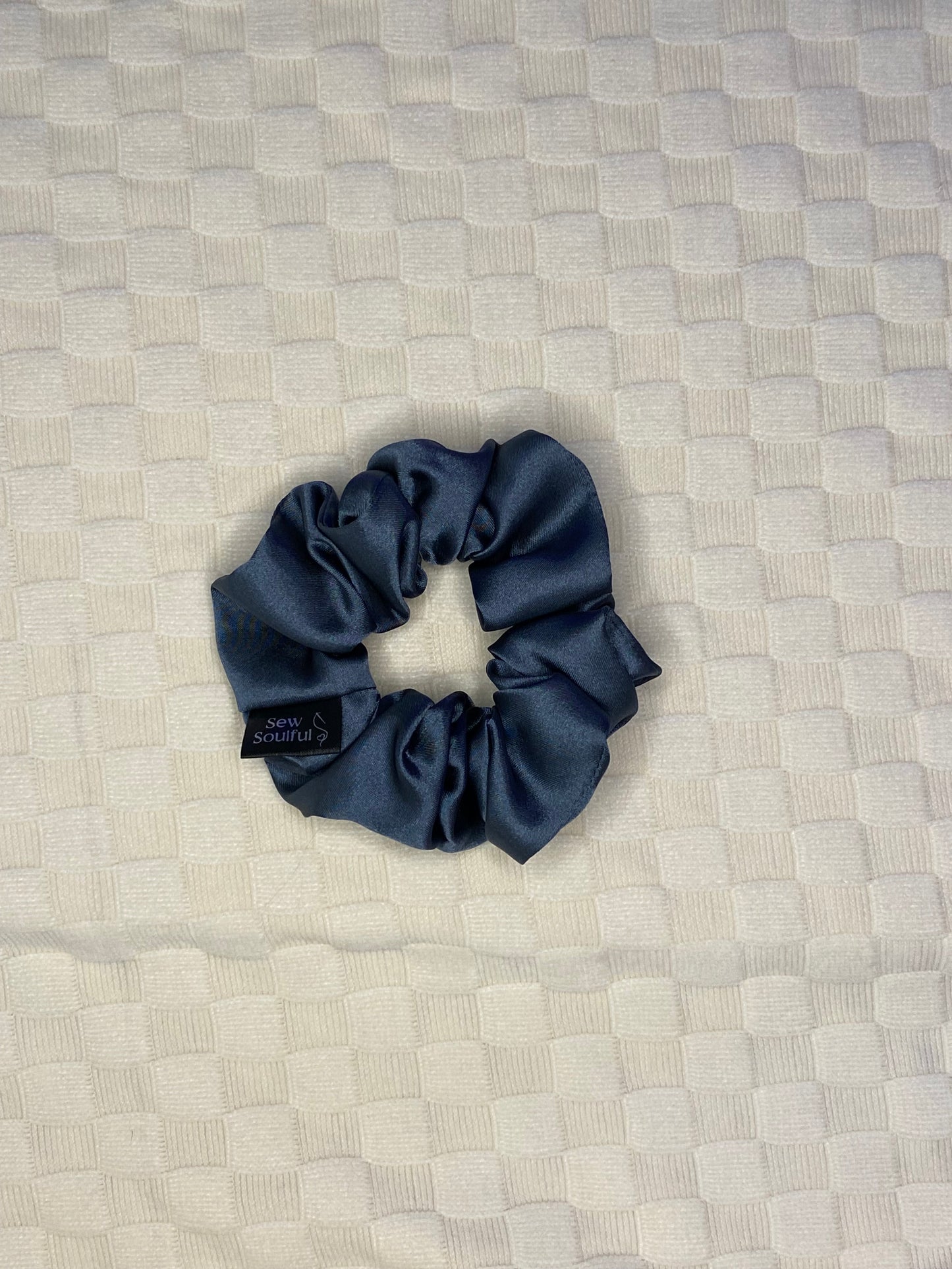 The Flagstone Satin Scrunchie