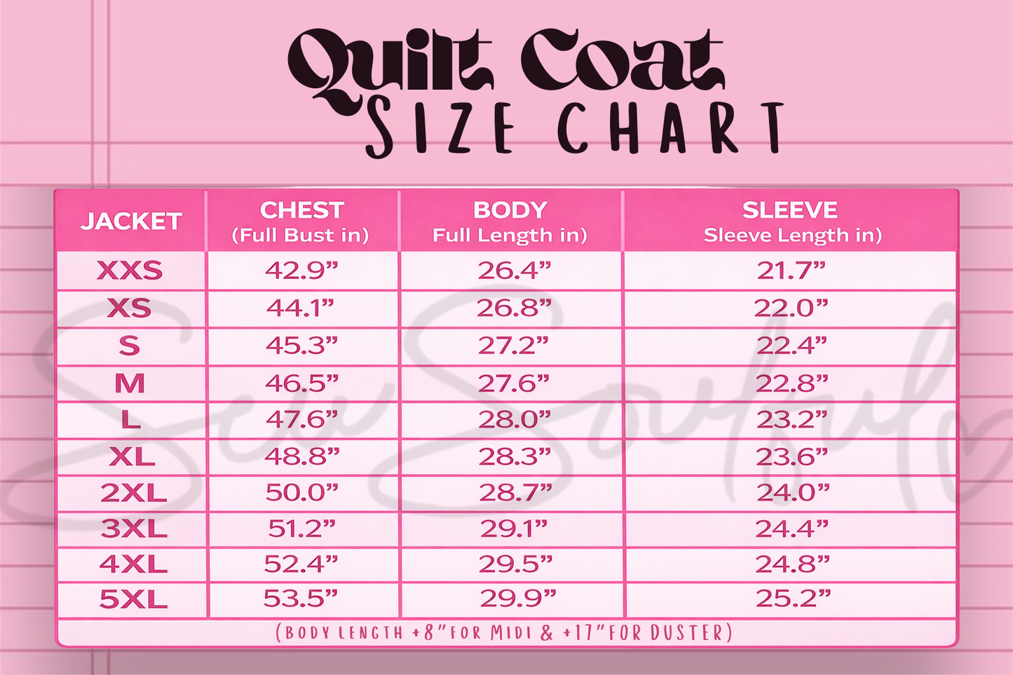 Sunbonnet Sue Vintage Quilt Coat - SM