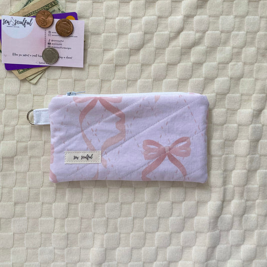 The Bow-Peep Small Wallet Keychain