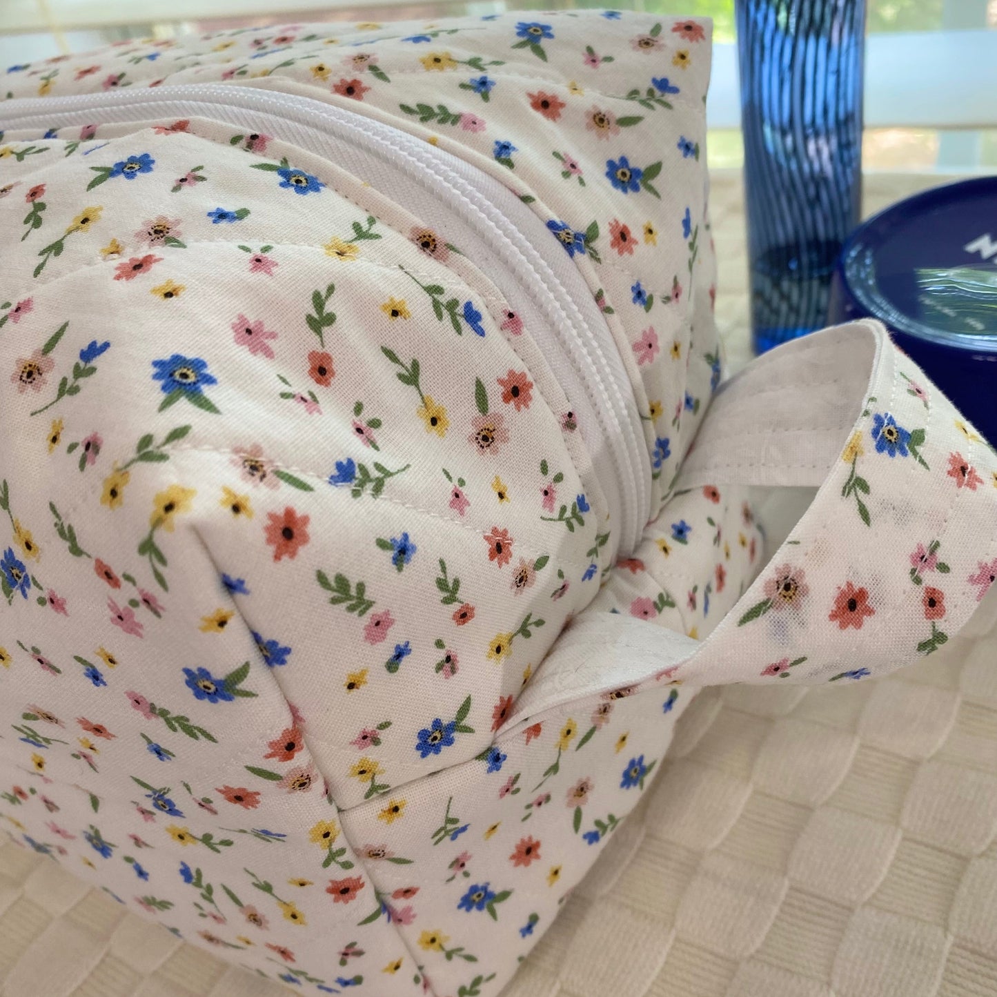 The Floral Meadow Makeup Bag
