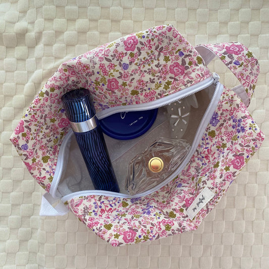 The Secret Garden Pink Makeup Bag