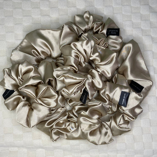 The Bubbles Satin Scrunchie
