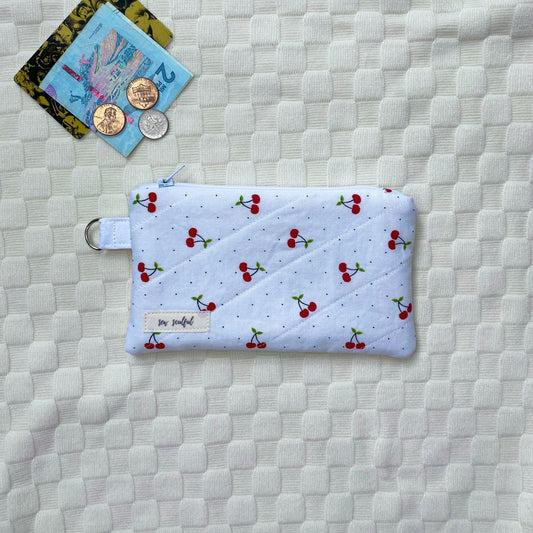 The Cheery Cherry Wallet Keychain
