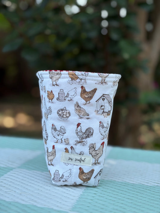 The Coop Iced Coffee Cozy