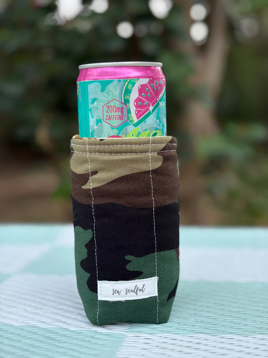 The Buck Slim Can Cozy