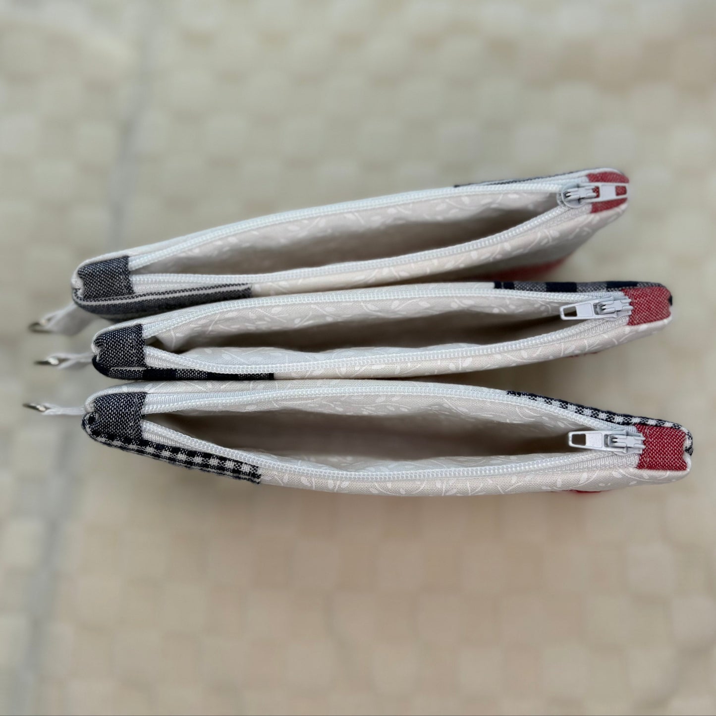 The Lone Star Patchwork Wallet Keychain