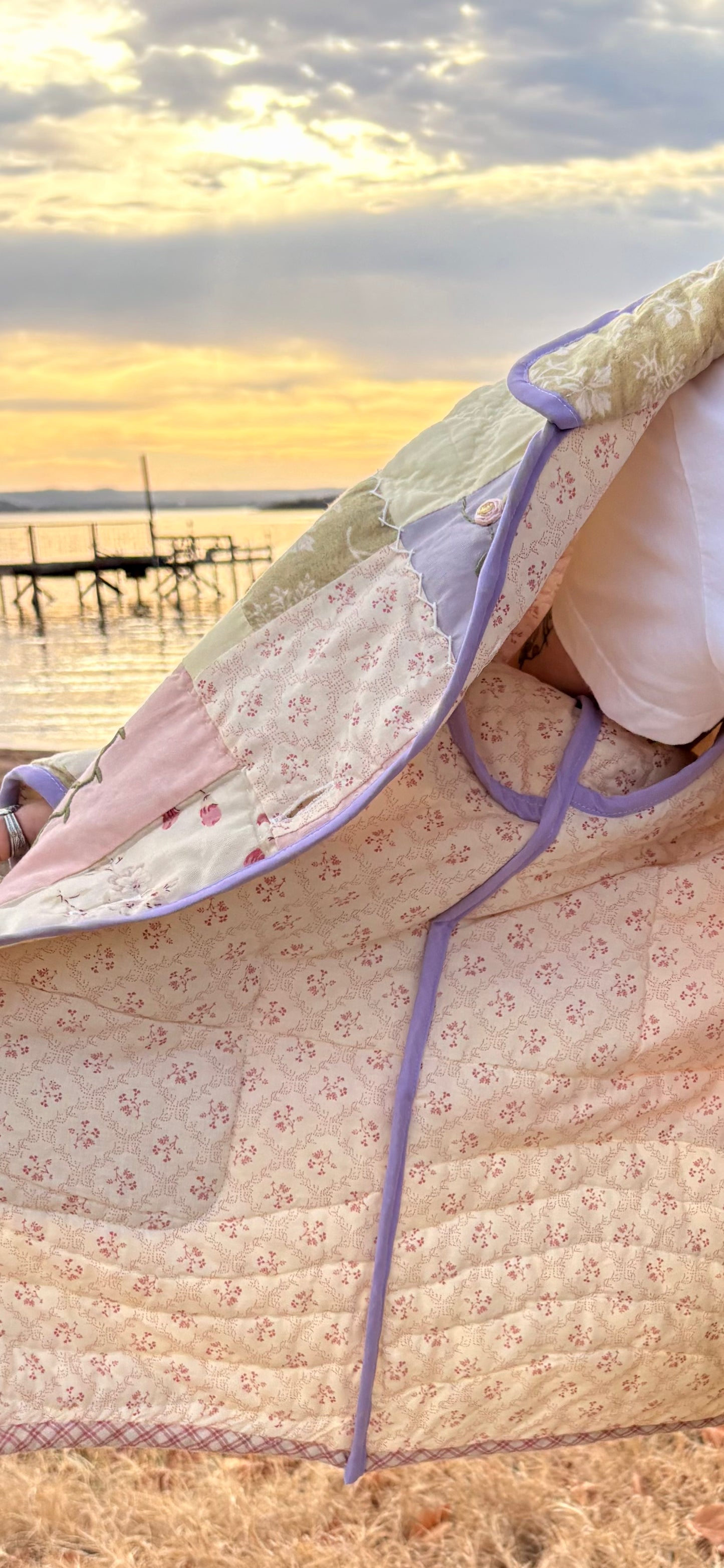 Beaded Patchwork Quilt Coat